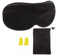 SLEEP MASK WITH EAR PLUGS