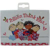 CHARLIE & LOLA THANK YOU POSTCARDS 8 PACK