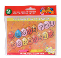LOVE YOU FOREVER 16 BALLOONS