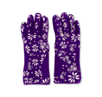 Large Purple Oven Gloves