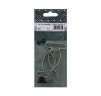 GALVANISED TOOL CLIP 38MM 2 PACK