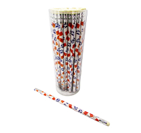 ERASER PENCILS SCOTLAND FLAG 50 PACK