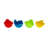 Silicone Egg Poachers Assorted
