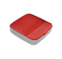 Large red and grey peel box for bulk storage