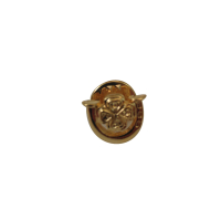 Shamrock Celtic Horseshoe Brooch featuring Irish design