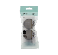 QVS Travel Jars 20ml 2pk transparent for toiletries