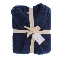 Artex Plush Fleece Bathrobe Set Asst