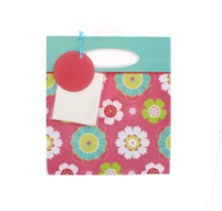 Floral print gift bags, stylish and charming