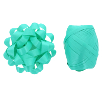 Assorted ribbon bows and 10-meter ribbons