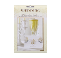 Wedding Invites 8 Pack
