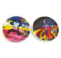 COASTER  CORNEILLE DESIGN 2PACK
