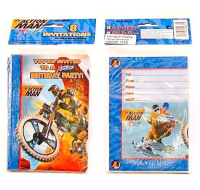 Action Man 8 X Invites