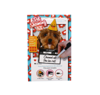 Cardboard Reusable PET Shaming Kit with 2 Hats