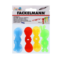 Pack of 12 green alien head novelty clothes pegs