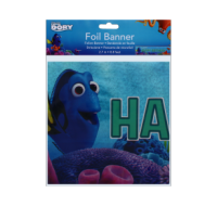Finding Dory Foil Banner with Dory and Nemo