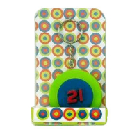 Target Happy 21st Key Ring for wholesale