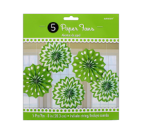 Hand Paper Fan 5 Pack 