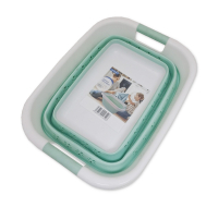 Collapsible Laundry Basket Mint Green