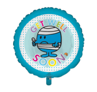 MR.MEN/MR.BUMP "GET WELL SOON" 18IN FOIL BALLOON