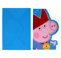 PEPPA PIG PARTY BIRTHDAY CARD