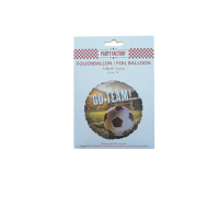 Go Team Soccer Foil Balloon 45cm