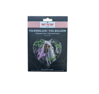Halloween Boo Heart Foil Balloon 45cm