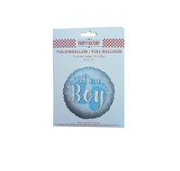 Blue Footprint It's A Boy Foil Balloon 45cm