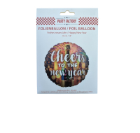 Cheers To New Year Foil Balloon 45cm