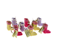 Suki Sarah Wacky Personalised Keyring assortment in various colours