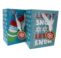 2 PACK ASSORTED CHRISTMAS GIFT BAG