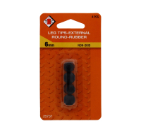 CHAIR LEG TIPS EXTERNAL ROUND RUBBER 6MM