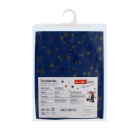 STAR TABLE COVER NONWOVEN 130X160CM