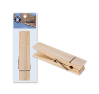 Single 6 inch jumbo wooden peg