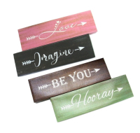 Arrow canvas frames assorted designs with motivational messages
