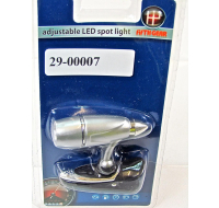Adjustable LED spotlight for retail display lighting