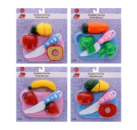 Sliceable food set assorted design for children