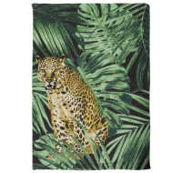 PRINTED COTTON RUG LEOPARD 60x90CM