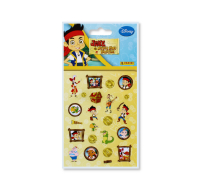 JAKE NEVER LAND PIRATES STICKERS, 23PCS