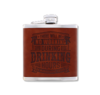 Top Bloke's Finest Pour - Personalized Hip Flask- Drinking