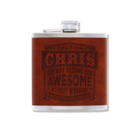 Wholesale Top Bloke's Finest Pour - Personalized Hip Flask- Chris