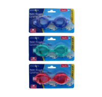 Assorted youth swimming glasses for children aged six and up