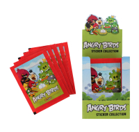 Angry Birds Stickers Display Box featuring popular characters