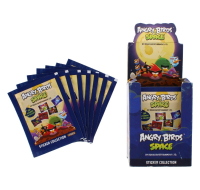 ANGRY BIRDS SPACE STICKERS DISPLAY BOX 50 PACK 