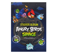 ANGRY BIRDS SPACE STICKER BOOK SPANISH