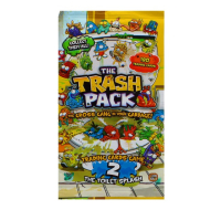 Four packs of Trash Pack Series 2 trading cards
