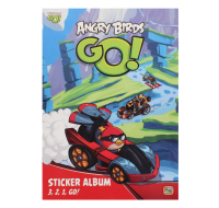 ANGRY BIRDS GO STICKER ALBUM BOOK