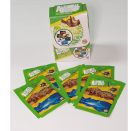 ANIMAL PLANET STICKERS DISPLAY BOX