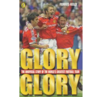 Glory Glory book cover featuring Manchester United history