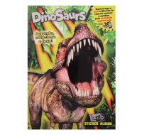 DINOSAUR STICKER BOOK - PORTUGUESE