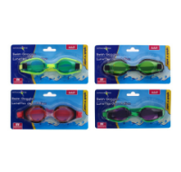 Adult swimming goggles assorted colours UV protection